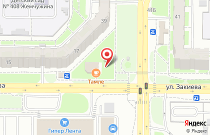 Халяль-кафе Тэмле в Советском районе на карте