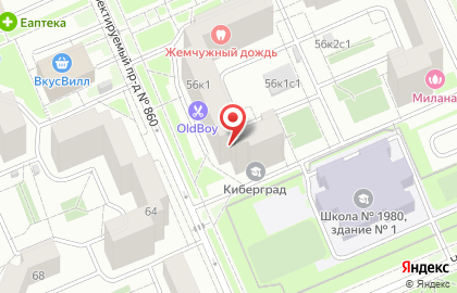Бар Суши WOK в Чечёрском проезде на карте