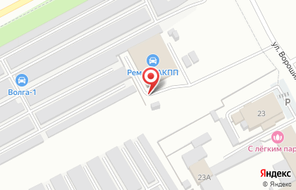 Автотехцентр Знаток на улице Ворошилова на карте