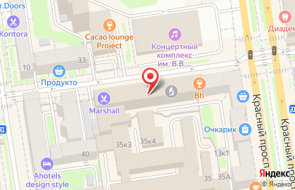 Академия массажа Грант на Октябрьской улице на карте