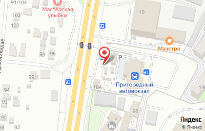 Киоск фастфудной продукции Шаверма в Центральном районе на карте