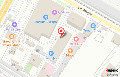 Салон мебели Добрый стиль в Новороссийске на карте