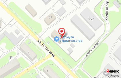 Магазин строительных материалов Формула строительства на карте
