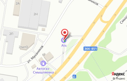 Автосалон Атс на карте