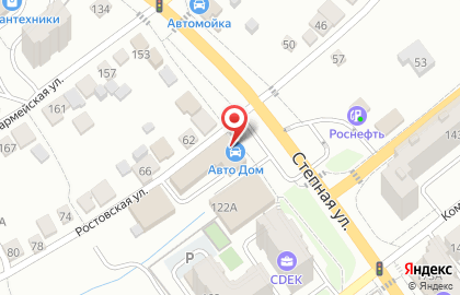 Магазин автозапчастей для иномарок в Саратове на карте
