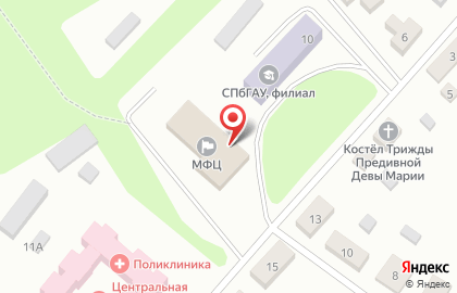 ЗАГС Полесского муниципального района на карте