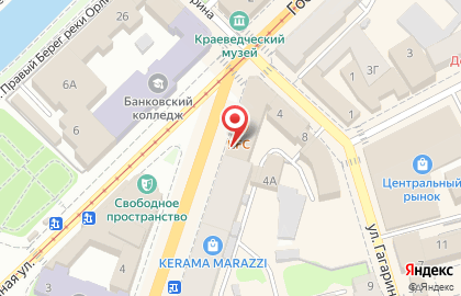 Ювелирный магазин Золотой Орел на площади Карла Маркса на карте