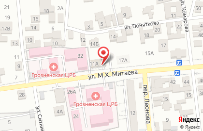 Аптека Фарм Сити в Грозном на карте