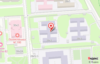 Танцевальная студия Звезда на улице Крылатские Холмы, 28 к 2 на карте