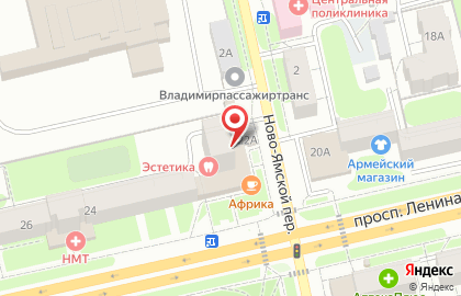 Ценопад на проспекте Ленина на карте