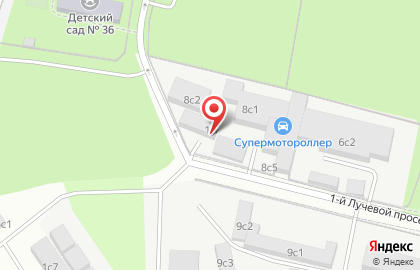 Дом детского творчества в Сокольниках на карте