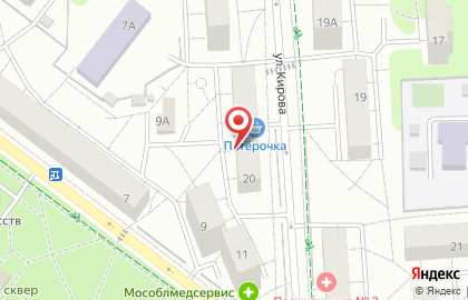 Пятерочка в Химках на карте