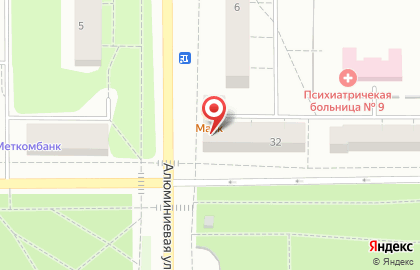 Магазин Красное & Белое на Октябрьской улице, 32 на карте