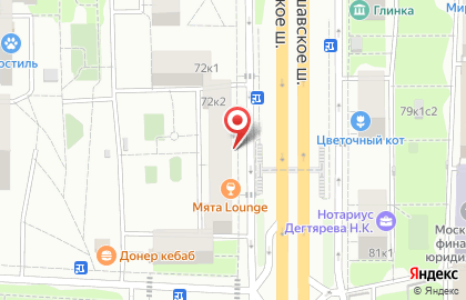 Коммерческий банк Ренессанс Кредит на Варшавском шоссе на карте