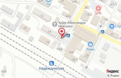 Продуктовый магазин Южанка во Владивостоке на карте