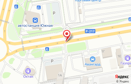 Рекламный щит 3х6м. на улице Южного обхода на карте