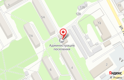 Южная поселковая Администрация на карте