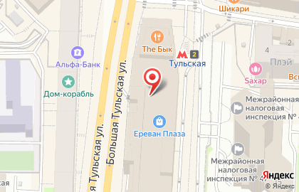 Сеть бутиков бизнес-аксессуаров Ручка.ру в Даниловском районе на карте