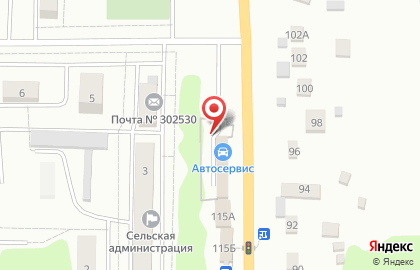Автосервис в Орле на карте