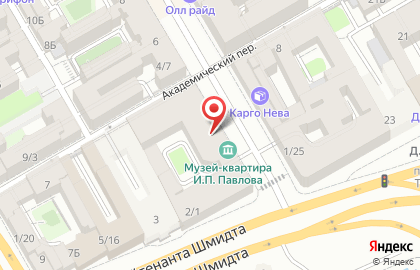 Надежда в Василеостровском районе на карте