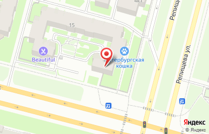 Зоосалон на Парашютной, 15 на карте