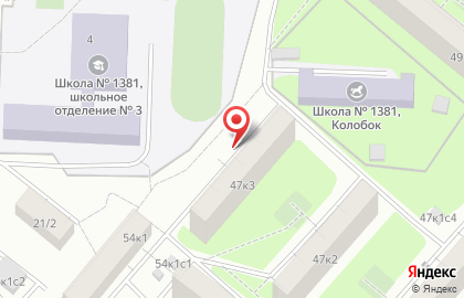 Забота в Анадырском проезде на карте