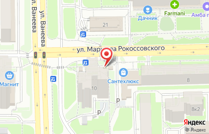 Киоск по продаже печатной продукции Роспечать в Нижнем Новгороде на карте