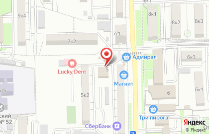 Магазин фруктов и овощей на улице Леонова на карте