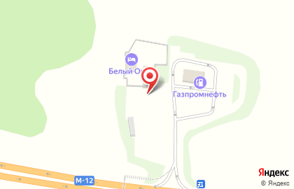 Кафе-гостиница Белый Орёл на карте