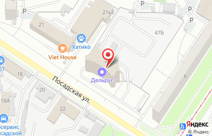 Банкомат Уральский банк реконструкции и развития на Посадской улице, 23 на карте