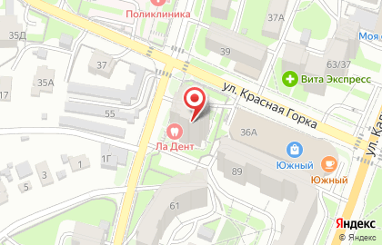 Туристическое агентство Мастер отдыха на улице Красная Горка на карте