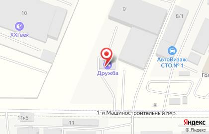 ОАО Банкомат, БИНБАНК в 1-ом Машиностроительном переулке на карте