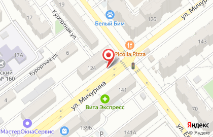 Магазин разливных напитков Жигулевский в Октябрьском районе на карте