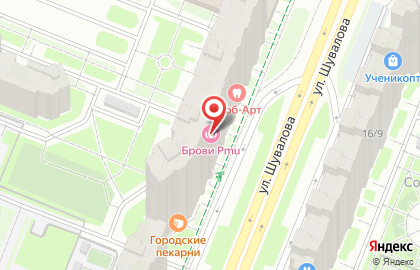 Автошкола Штиль на улице Шувалова, 11 на карте