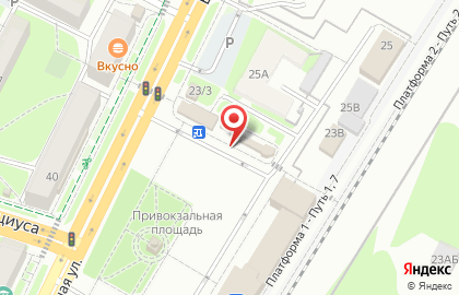 Бистро М-денер на карте