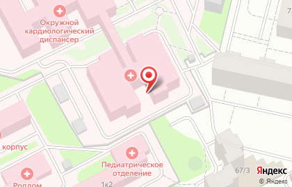 Медико-генетическая консультация на проспекте Ленина на карте