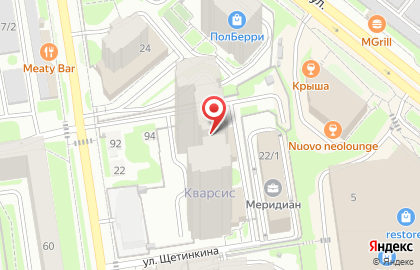 Новостройки, ГК Кварсис на улице Семьи Шамшиных на карте