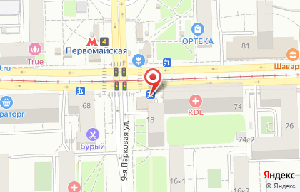 Пекарня Хлебница в Москве на карте