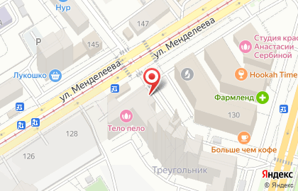 Страховая медицинская компания Капитал Медицинское Страхование на улице Менделеева на карте
