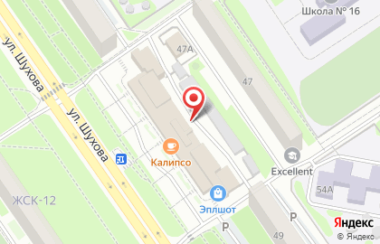 Магазин автозапчастей Exist.ru в микрорайоне Жукова на карте