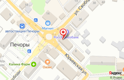 EХ на Юрьевской улице на карте