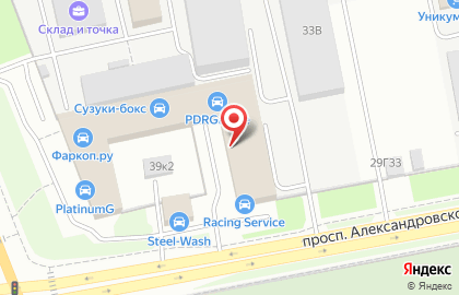 Авторизованный сервисный центр Mobil 1 Центр на проспекте Александровской Фермы на карте