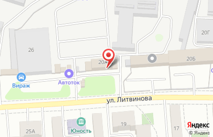 Магазин автоэмалей в Октябрьском районе на карте