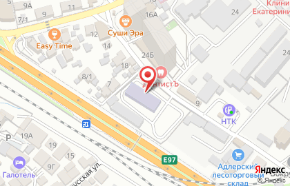 Порядочные потолки на карте