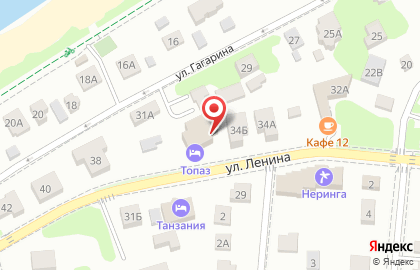 Топаз на улице Ленина на карте