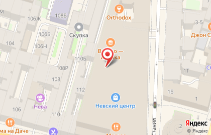 Школа йоги Поток странствий на Невском проспекте на карте