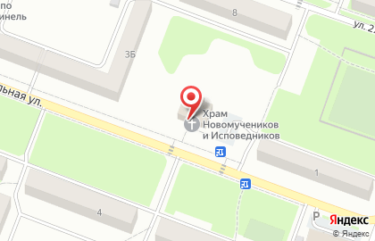 Православный приход храма в честь новомучеников и исповедников российских на карте