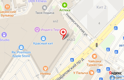 Ресторан быстрого питания KFC в ТЦ Красный Кит на карте