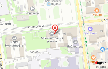 Контрольно-счетная палата Нурлатского муниципального района на карте
