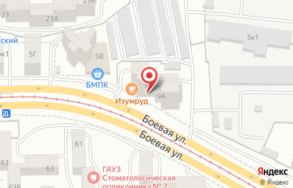 Студия депиляции Светланы Аштуевой в Октябрьском районе на карте